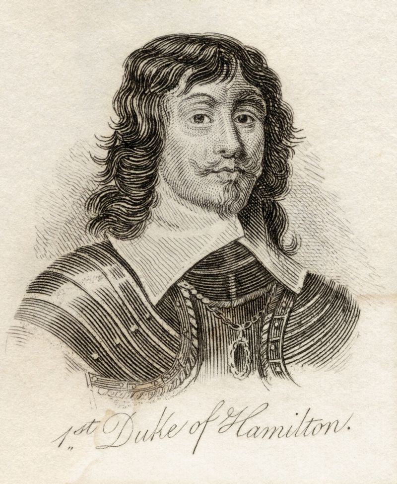 James Hamilton, 1st Duke of Hamilton, Scottish statesman, 1649