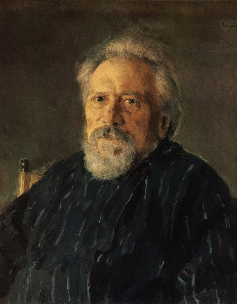 Nikolai Leskov, Russian author, 1895