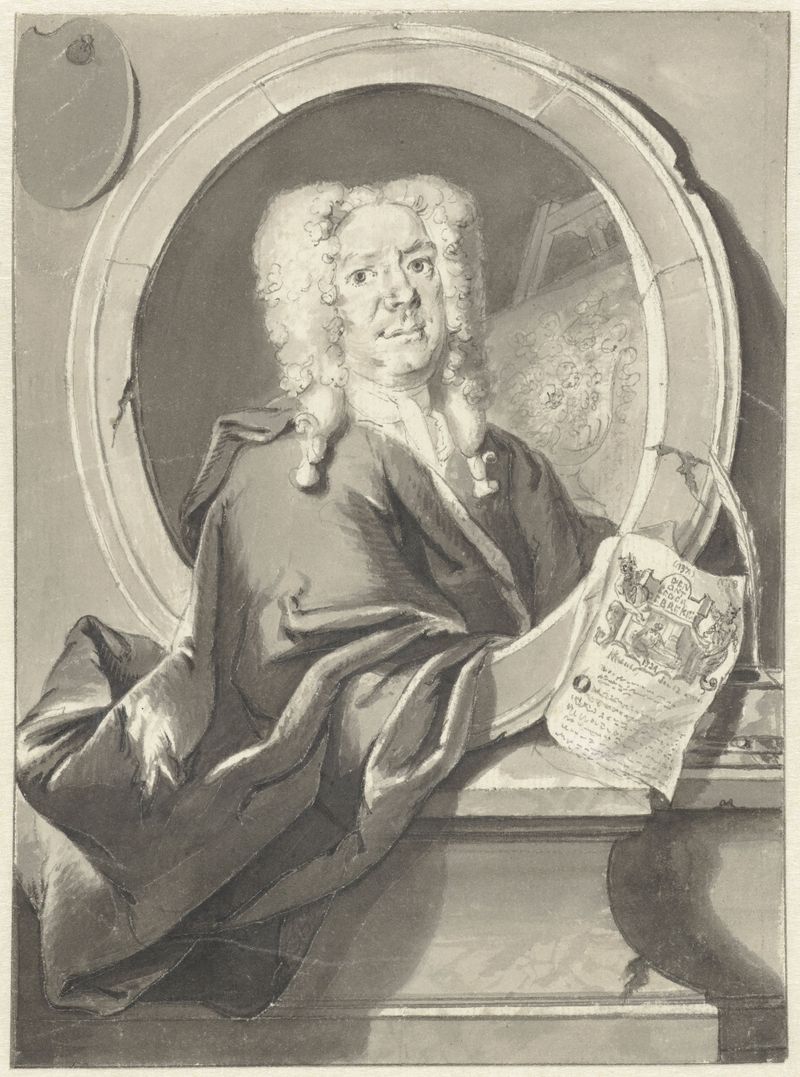 Jacob Campo Weyerman, Dutch painter and writer, 1747