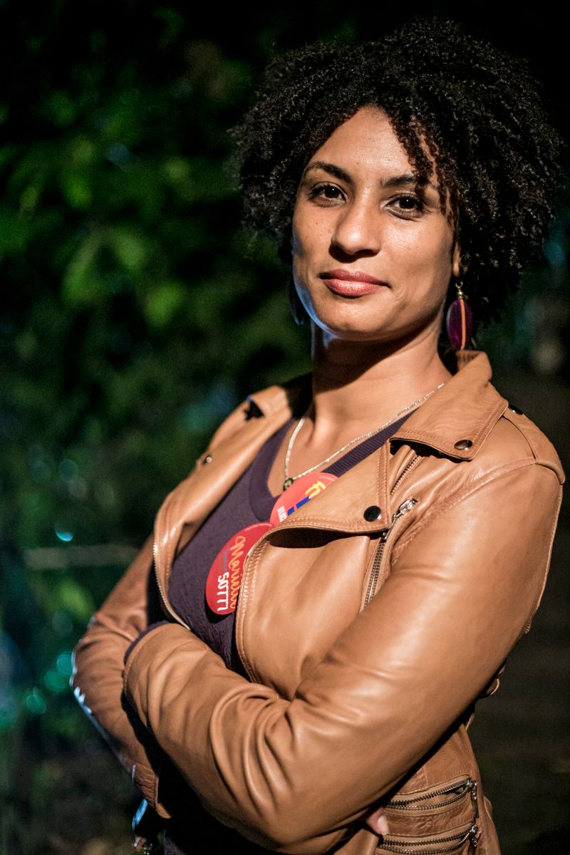 Marielle Franco, Brazilian politician and activist, 2018