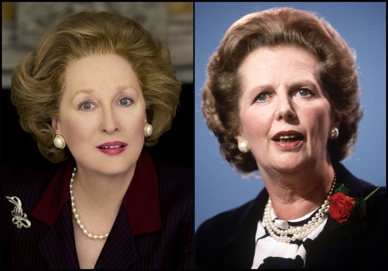 Meryl Streep as Margaret Thatcher (The Iron Lady, 2011)