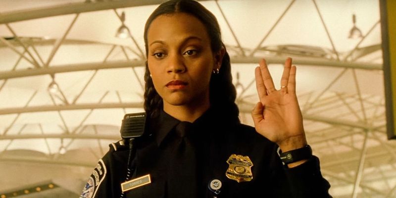 Zoe Saldana in 'The Terminal'