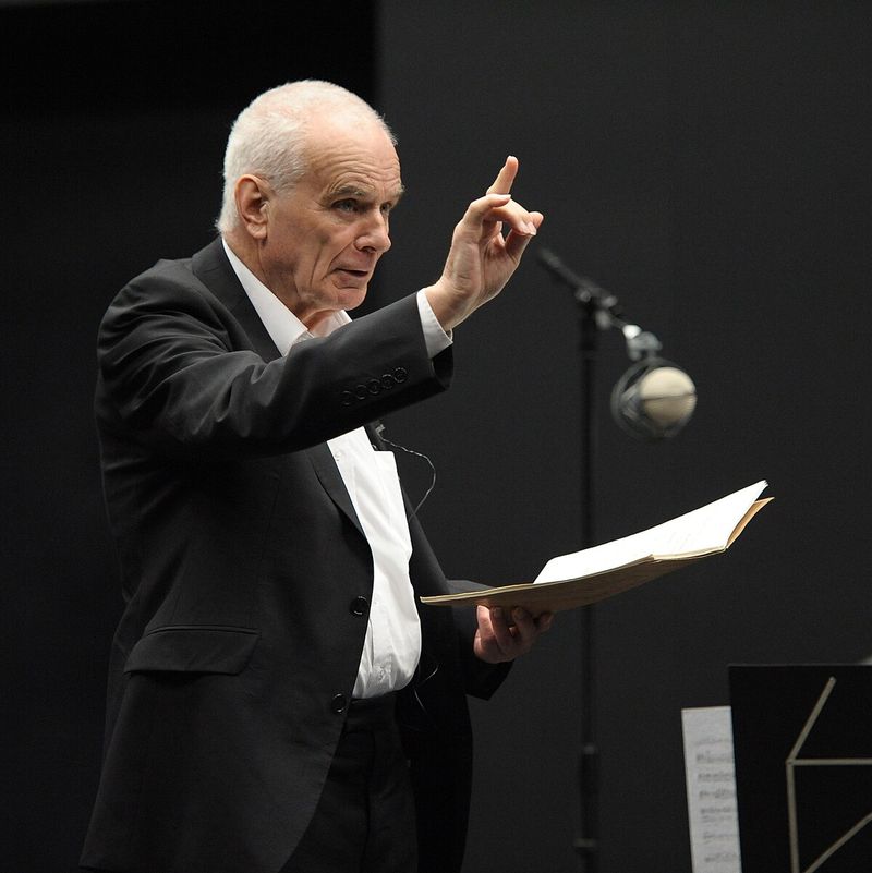 Peter Maxwell Davies, English composer and conductor, 2016