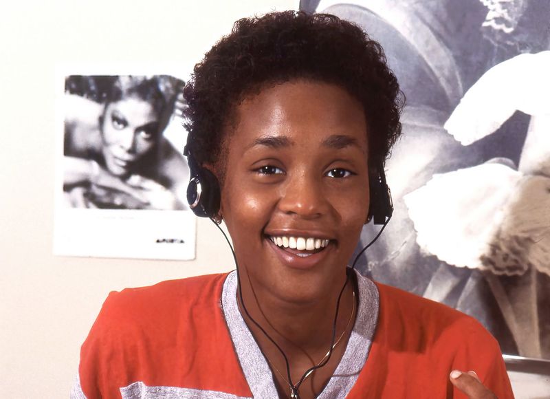 Whitney Houston as a Teen