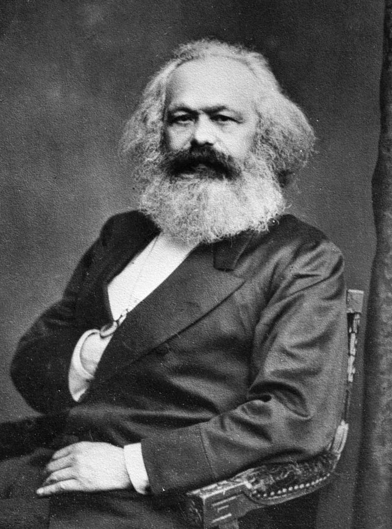 Karl Marx, German philosopher and theorist, 1883