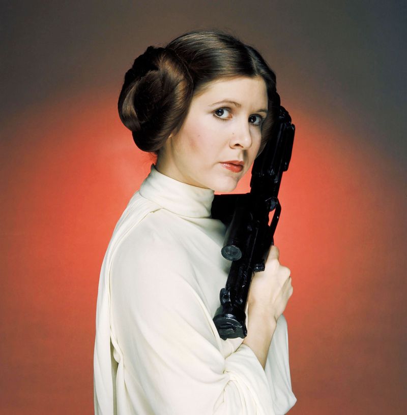 Carrie Fisher as Princess Leia