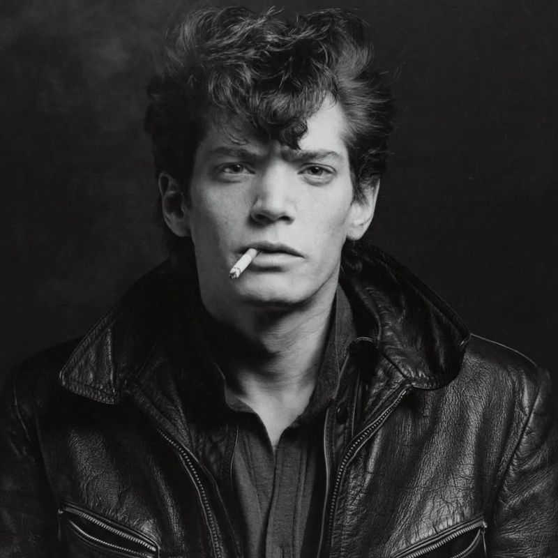 Robert Mapplethorpe, American photographer, 1989