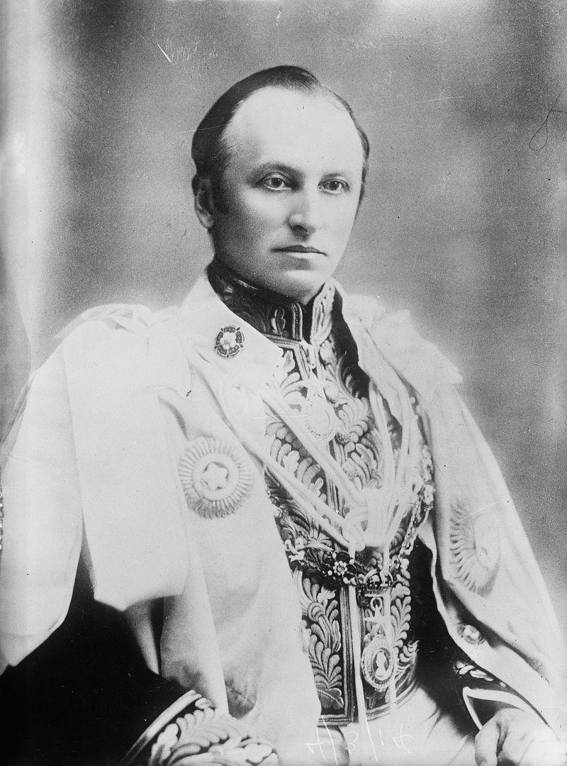 George Curzon, 1st Marquess Curzon of Kedleston, British statesman and Viceroy of India, 1925