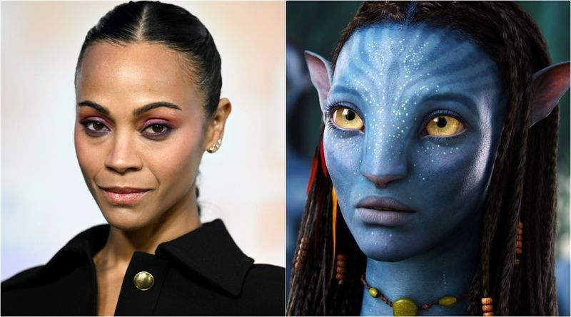 Zoe Saldana as Neytiri in 