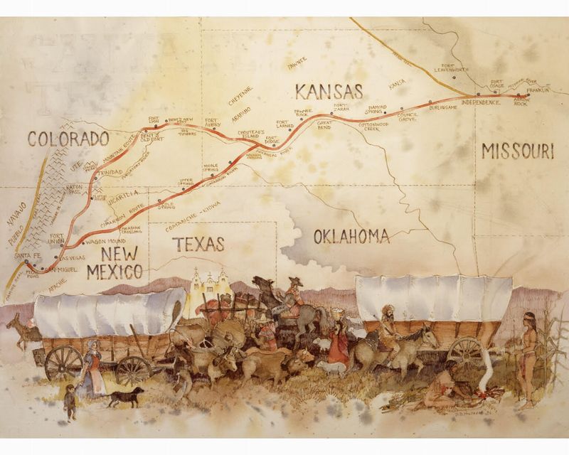 Lost Treasure of the Santa Fe Trail