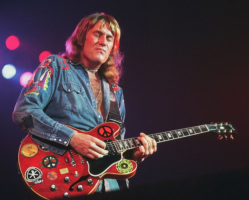 Alvin Lee, English singer-songwriter and guitarist, 2013