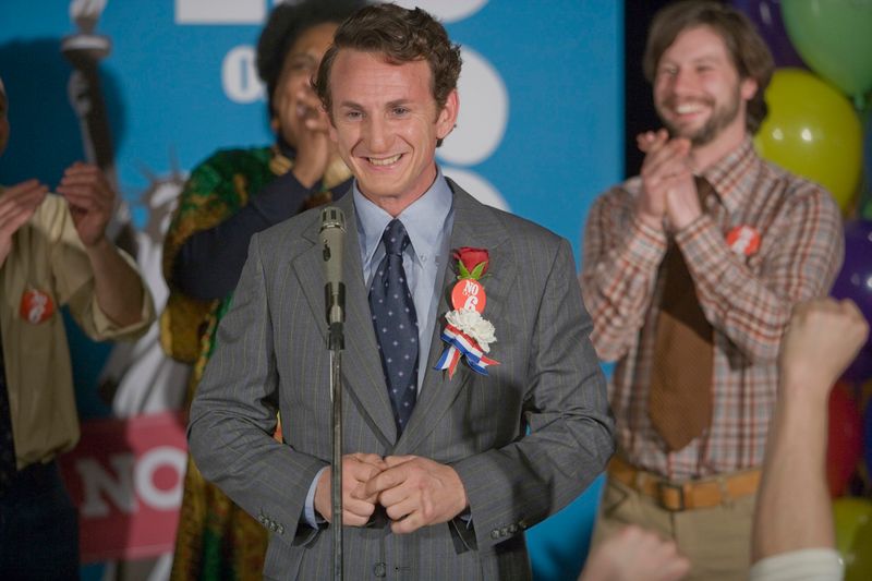 Sean Penn as Harvey Milk (Milk, 2008)