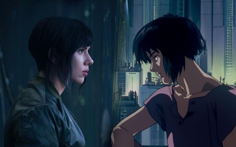 Scarlett Johansson in 'Ghost in the Shell'