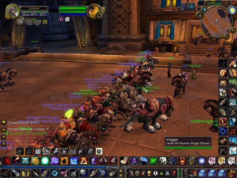 World of Warcraft Funeral Raid (2006)