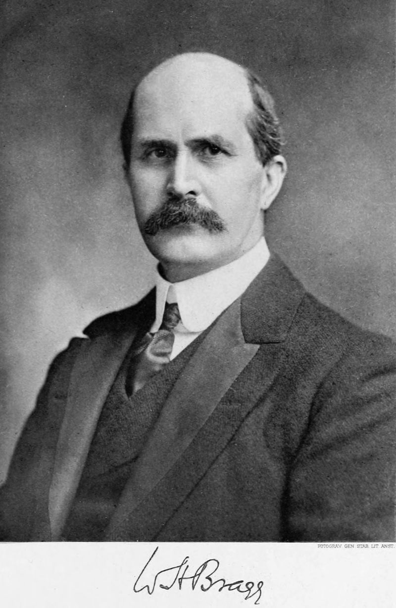 William Henry Bragg, English physicist and Nobel laureate, 1942