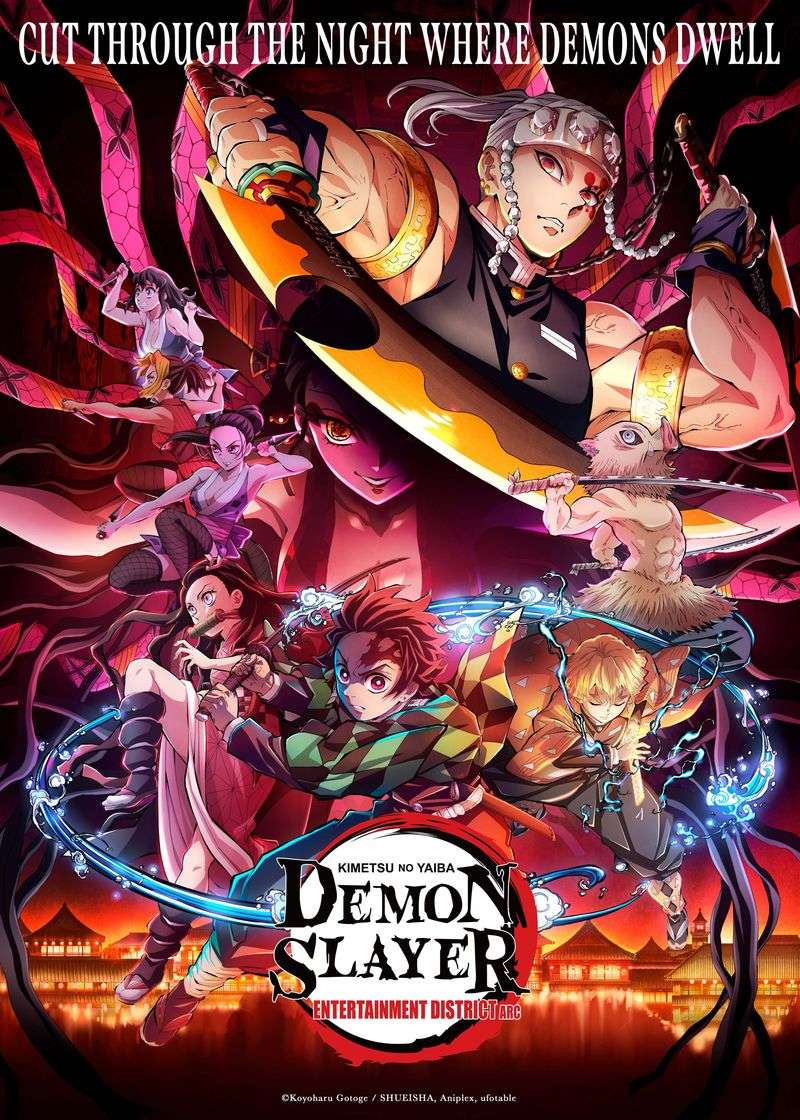 Demon Slayer: Mugen Train Arc & Entertainment District Arc