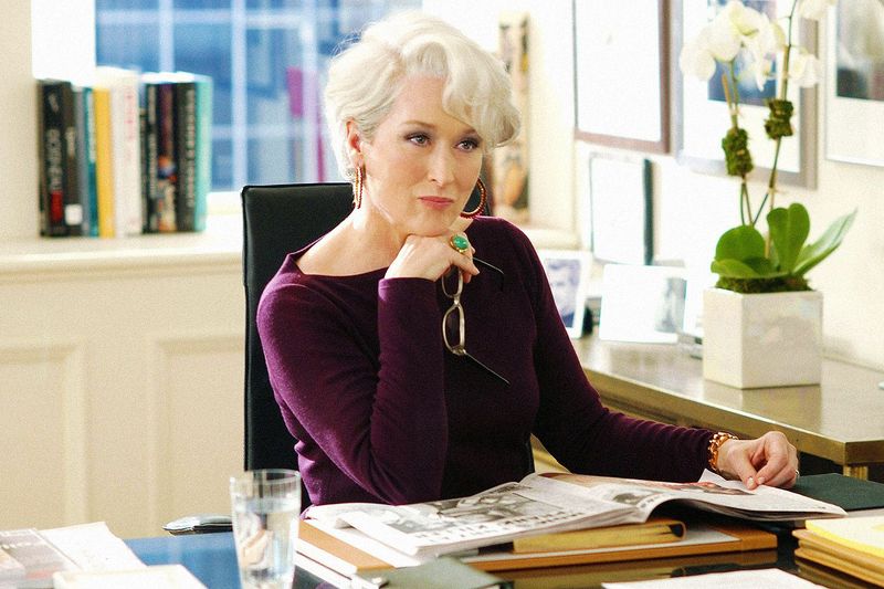 Meryl Streep as Miranda Priestly