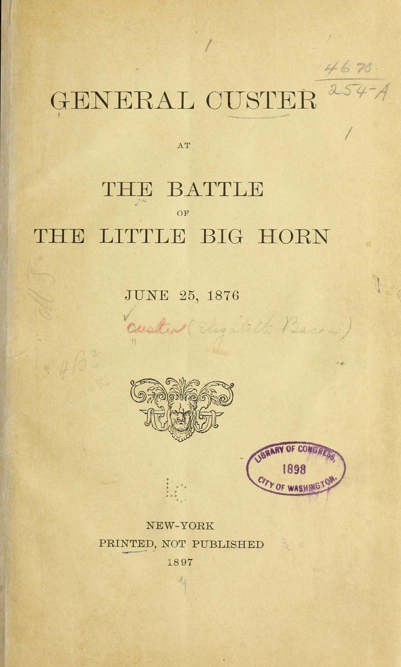 The Battle Begins (June 25, 1876)