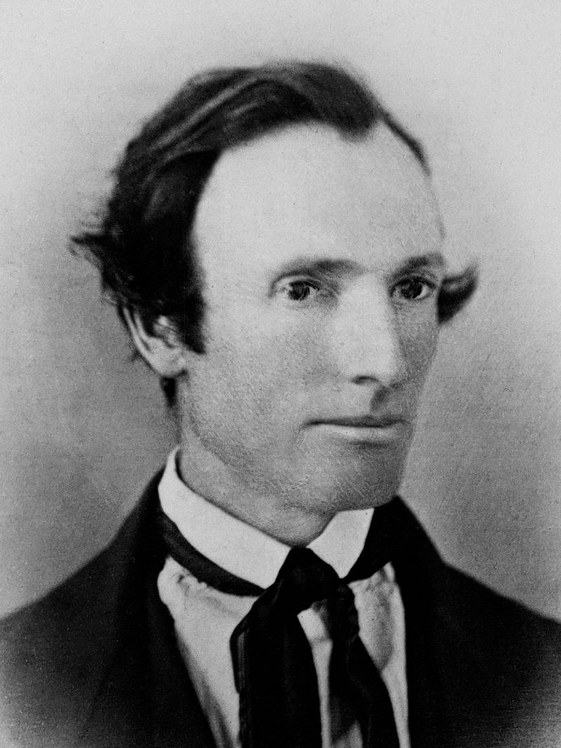 Oliver Cowdery, American religious leader, 1850