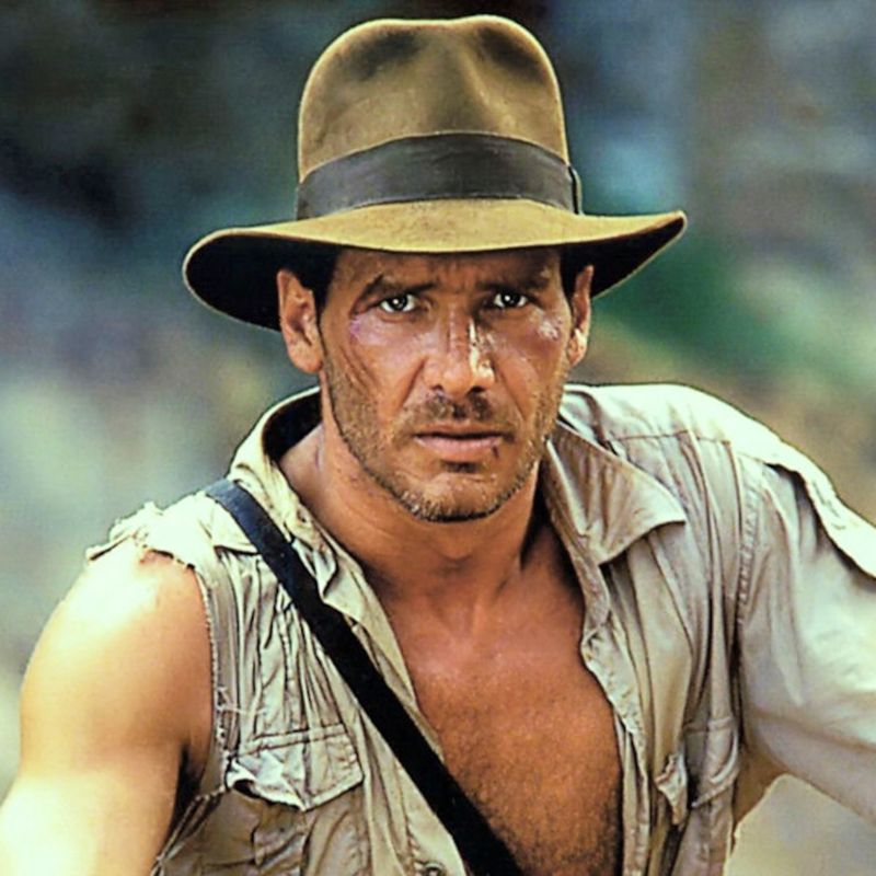 Harrison Ford as Indiana Jones