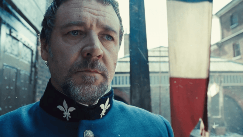 Russell Crowe in 'Les Misérables'