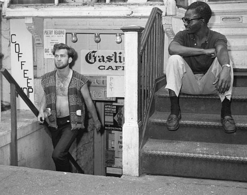 Beatniks in Greenwich Village