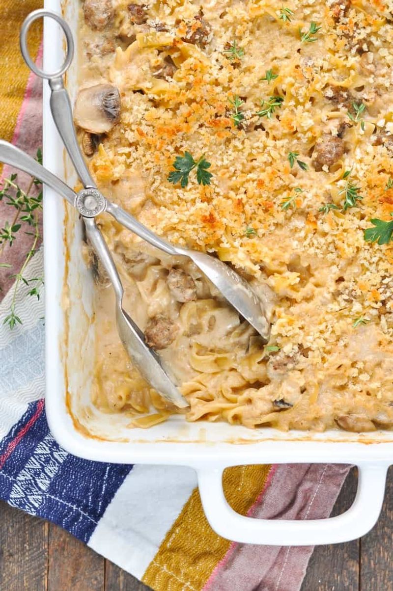 Beef Stroganoff Casserole