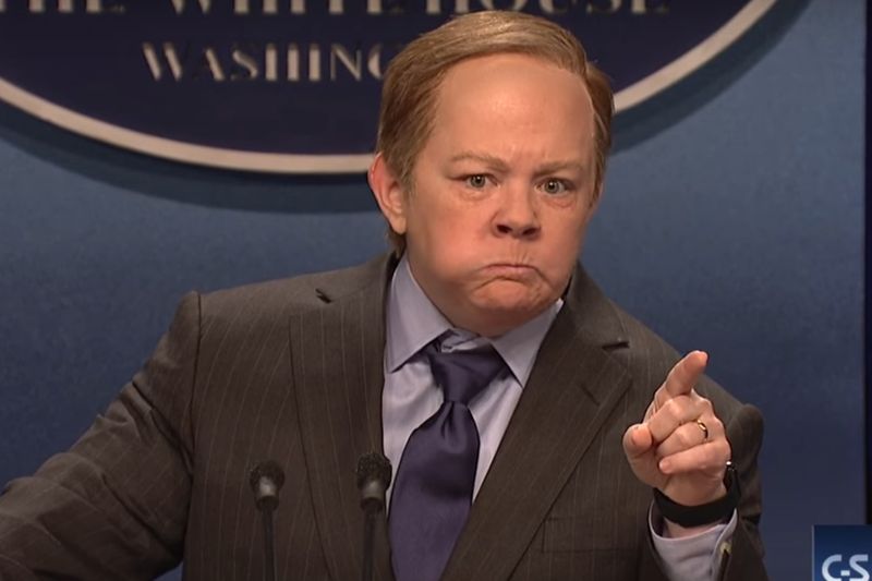 Melissa McCarthy as Sean Spicer