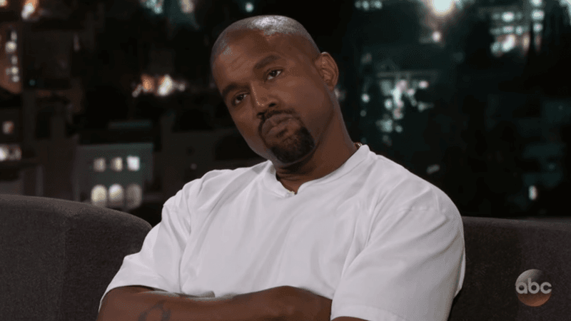 Kanye West’s Silent Stare on Jimmy Kimmel Live