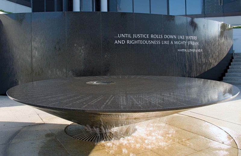 Southern Poverty Law Center’s Civil Rights Memorial (Montgomery, AL)
