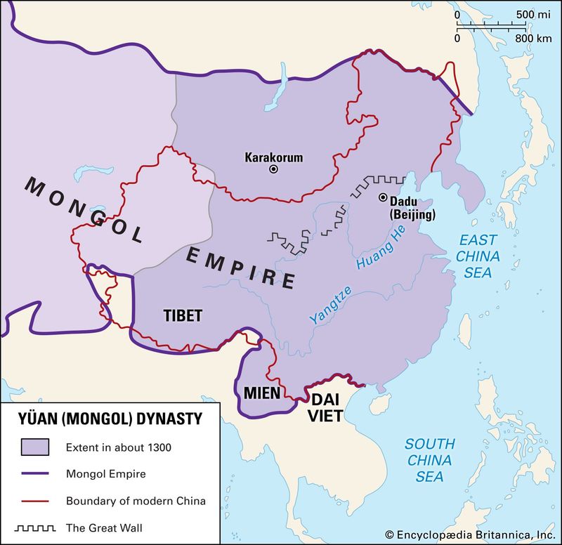 Yuan Dynasty (Mongol China)