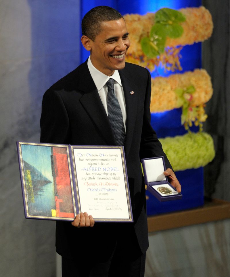 Barack Obama (USA) – Nobel Peace Prize, 2009