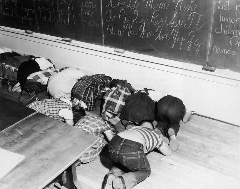 Air Raid Drills Were a Routine Part of Life