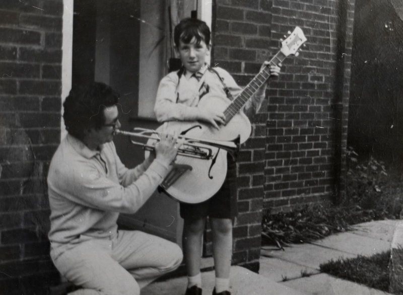 Young Elvis Costello