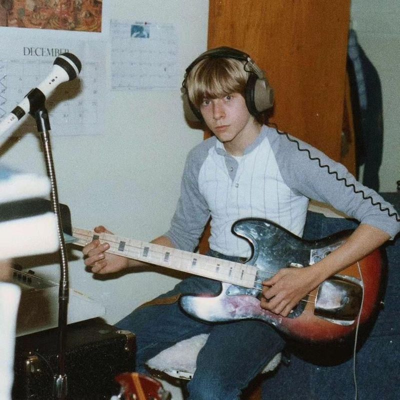 Kurt Cobain in High School