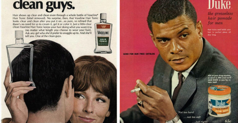 10 Iconic Vintage Men’s Hair Products That Defined Grooming from the ’60s to the ’80s