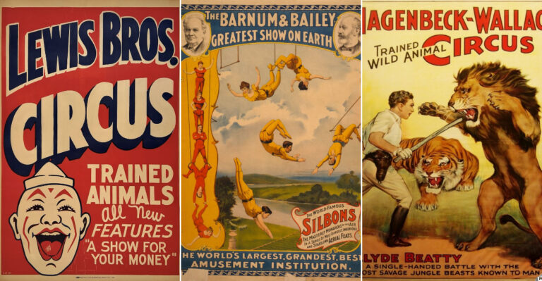 12 Vintage Circus Posters That Capture the Magic of the Greatest Shows on Earth