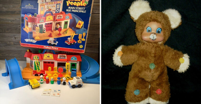 15 Classic Mattel Preschool Toys from the 1970s and 1980s
