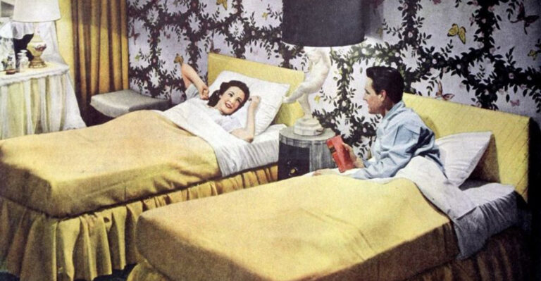 15 Surprising Reasons Married Couples Slept in Separate Beds in the 1950s