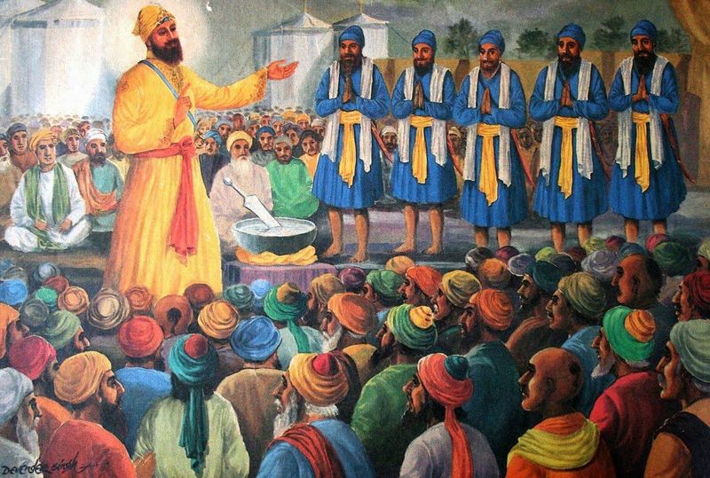 1699 – The Sikh Religion Is Formalized as the Khalsa by Guru Gobind Singh