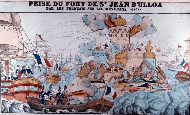 1838 – Capture of Veracruz in the Pastry War