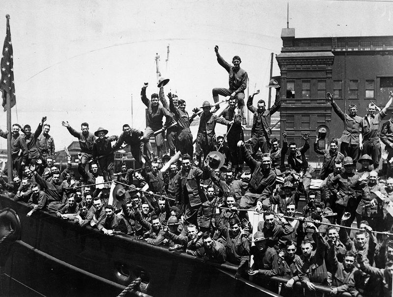 1917 – U.S. Enters WWI