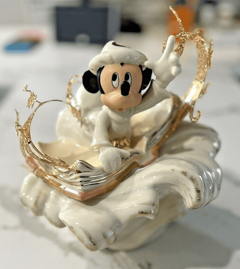 Sorcerer Mickey Figurines by Lenox and Lladro
