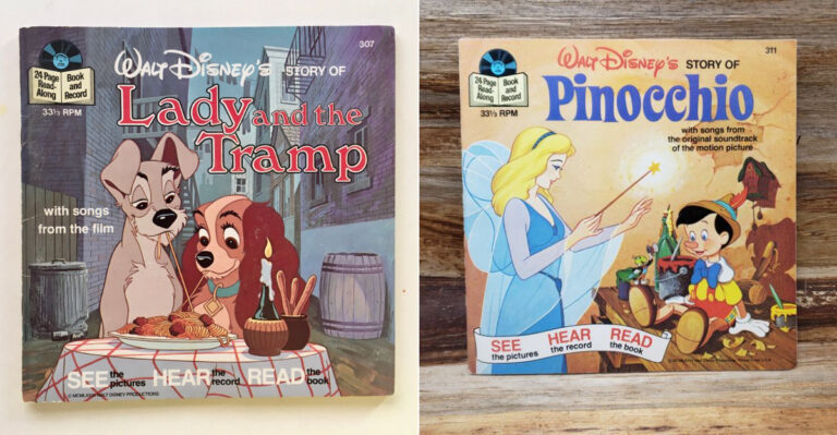 20 Beloved Disney Book and Record Sets That Defined 70s Childhood
