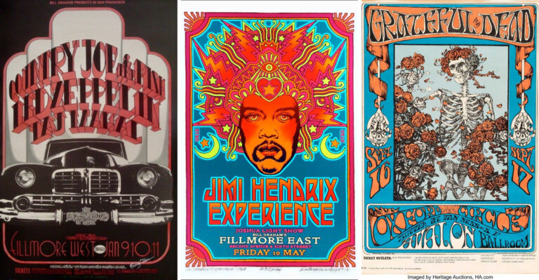 20 Vintage Concert Posters That Deserve to Be in a Museum