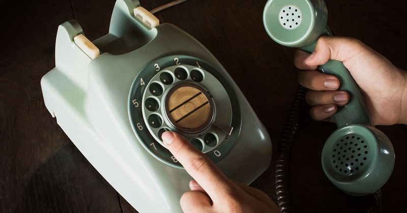 Using a Rotary Phone