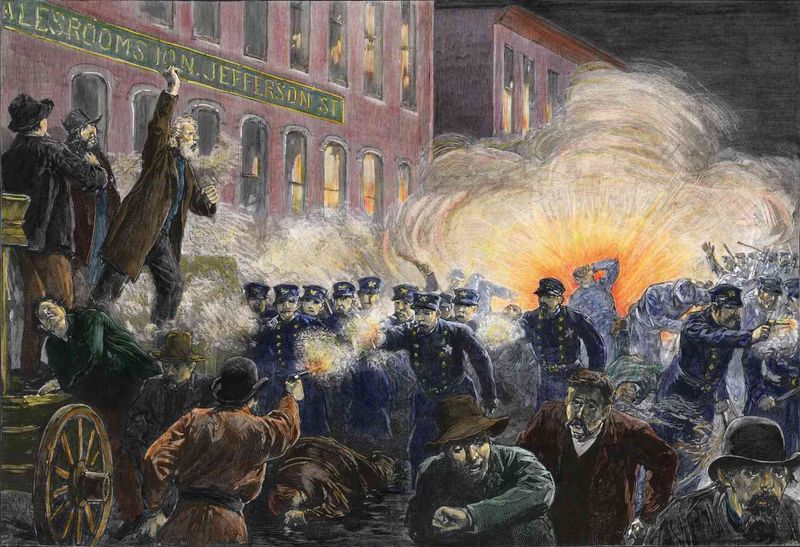 Blood in Haymarket Square: Tragedy Strikes the Movement