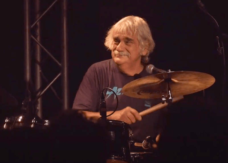 Ivan Conti, Brazilian drummer (Azymuth), 2023