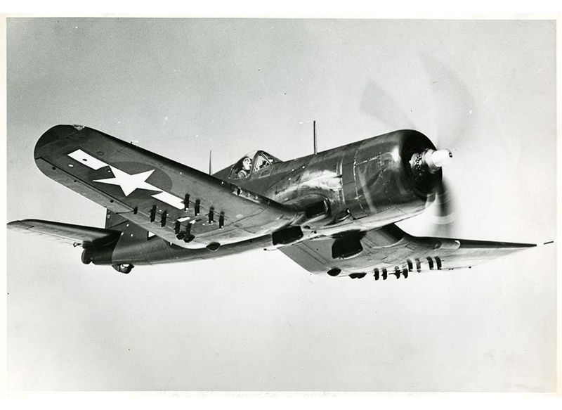 Vought F4U Corsair – 446 mph (USA, 1942)
