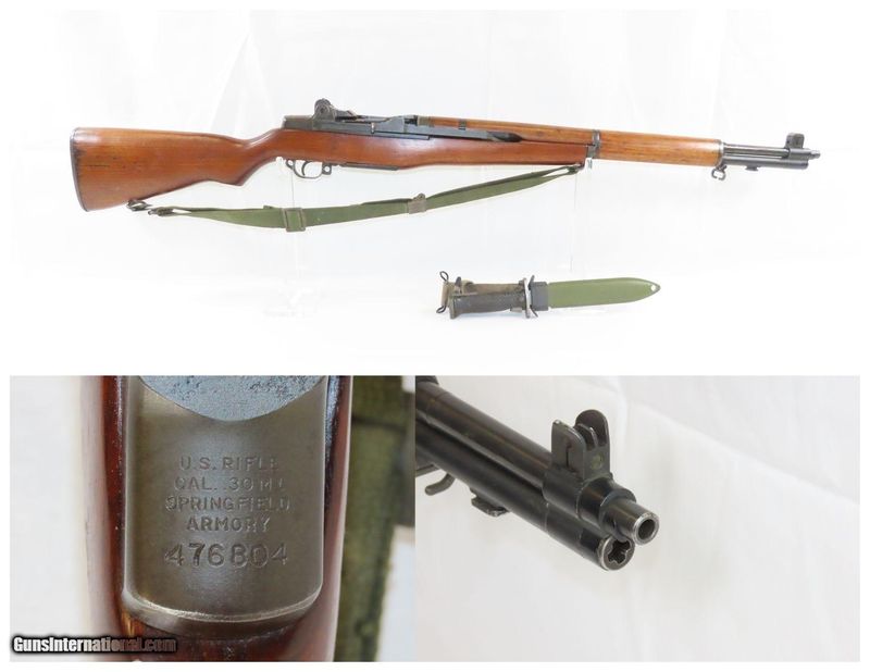 The M1 Garand Was Designed to Fire Accurately with a Bayonet Attached